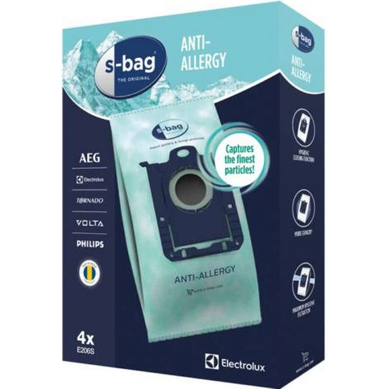 E206S S-bag 4-pack av Electrolux.